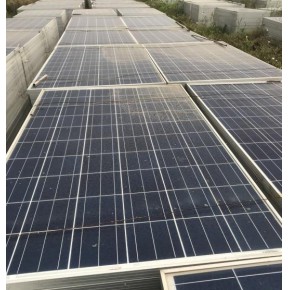 求购太阳能光伏组件废旧拆卸降级二手组件
