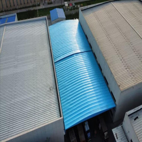 仓库推拉棚制造厂家 伸缩膜结构雨棚 安装工期2天