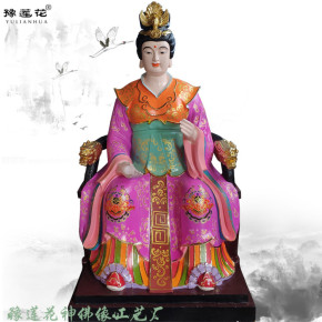 玉仙圣母神像太素元君雕像定做华夏之母嫘祖娘娘神像蚕神奶奶神像生产